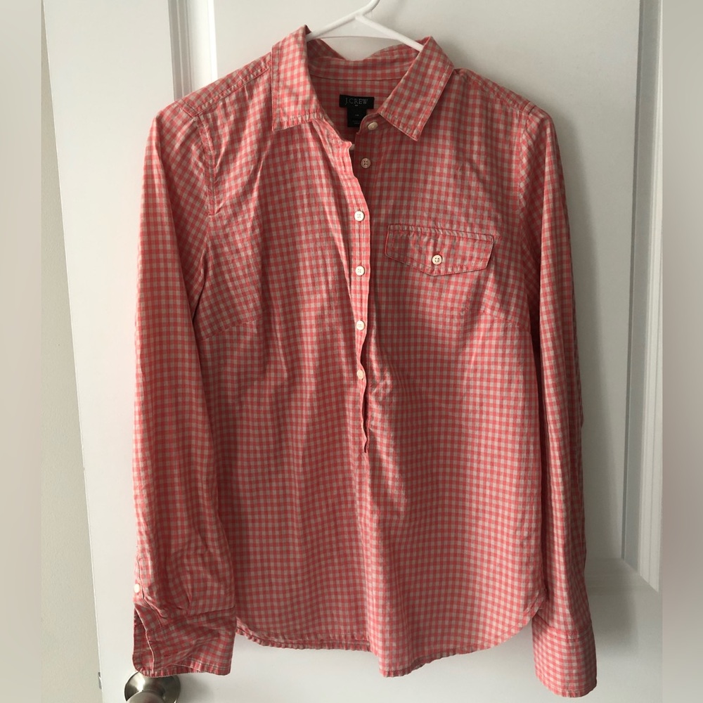 JCrew Plaid Button Down